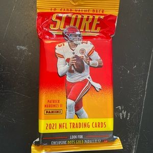 2021 Score Football Fat Pack